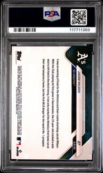 Graded 2025 Topps Now Jacob Wilson #27 Orange Foil /25 Rookie RC Baseball Card PSA 9 Mint (ONLINE ORDER ONLY)