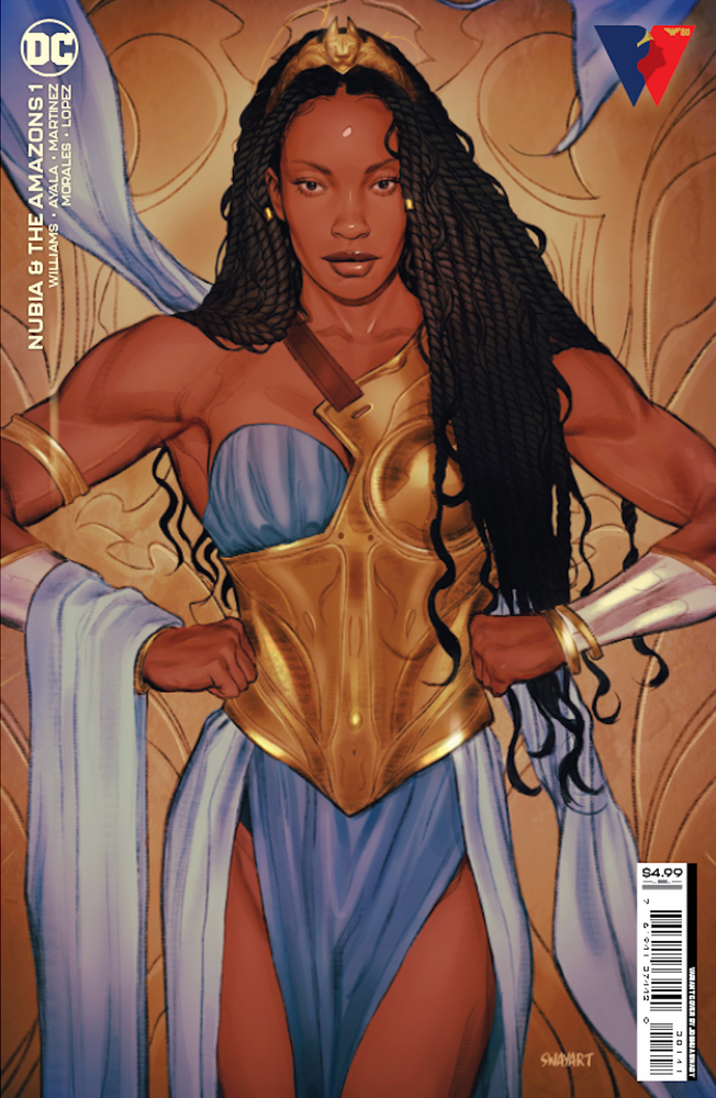 Nubia And The Amazons #1 (Of 6) C Joshua Sway Swaby Card Stock Variant (10/19/2021) Dc (ONLINE ORDER ONLY)