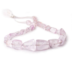 9x11-27x18mm Kunzite Plain Nugget Beads 18 inch 25 pieces (ONLINE ORDER ONLY)