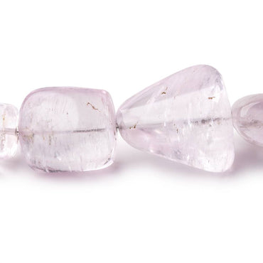 9x11-27x18mm Kunzite Plain Nugget Beads 18 inch 25 pieces (ONLINE ORDER ONLY)