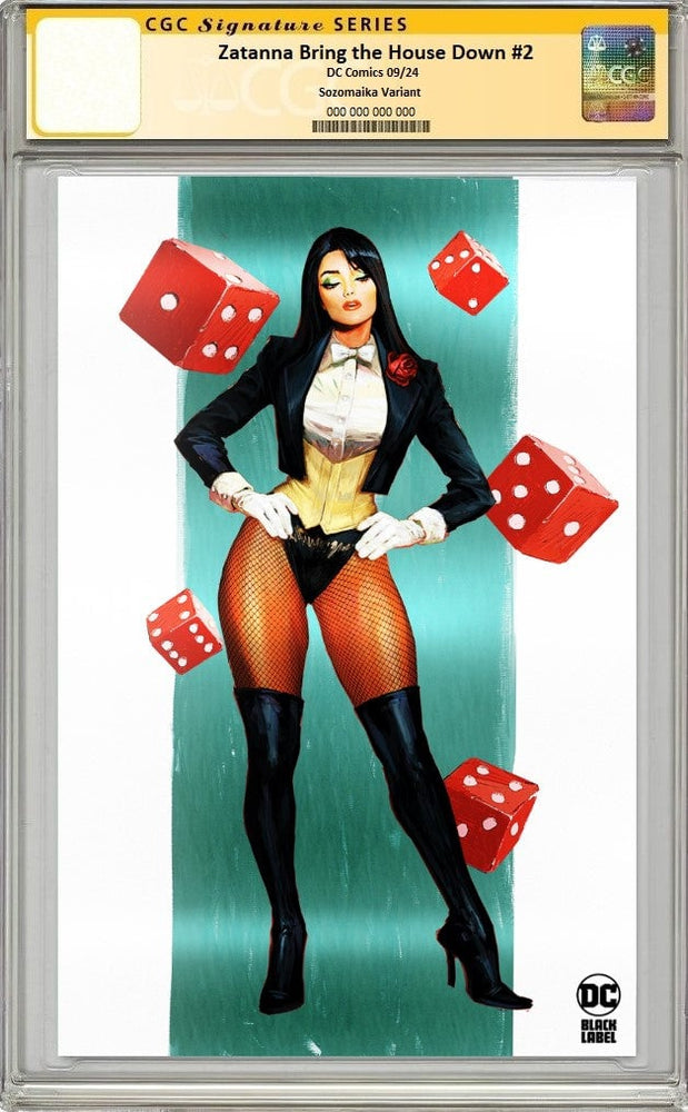 Zatanna Bring Down The House #2 (Of 5) Sozomaika Virgin Foil Variant GGA (07/24/2024) Dc (ONLINE ORDER ONLY)