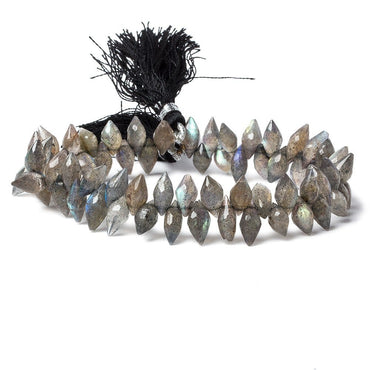 9x5-11x5mm Labradorite Faceted Marquise Beads 8 inch 65 pieces (ONLINE ORDER ONLY)