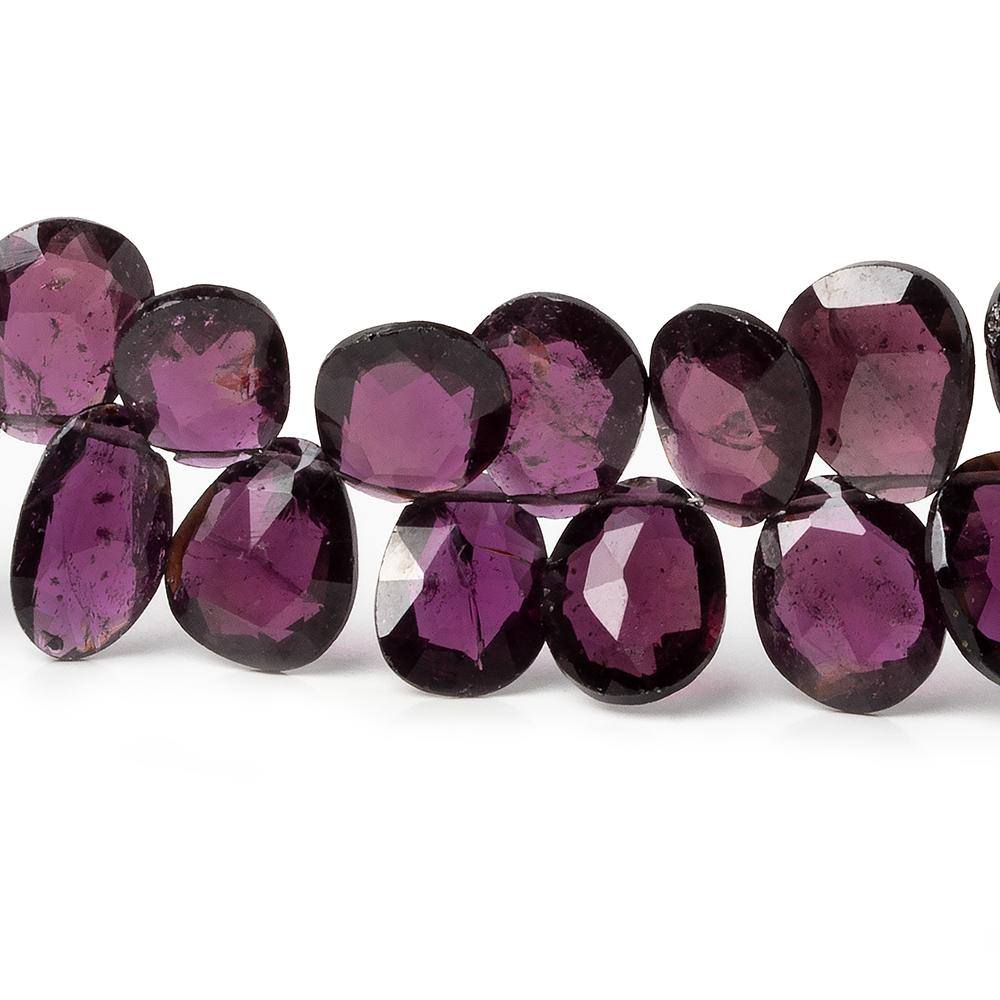 9x6-10x7mm Rhodolite Garnet Faceted Free shapes 7.5 inch 48 beads AAA (ONLINE ORDER ONLY)