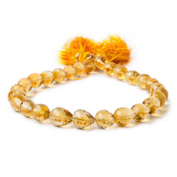 9x6-11x6mm Citrine Straight Drilled Faceted Tear Drop 8 inch 20 pieces (ONLINE ORDER ONLY)