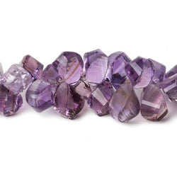 9x6-13x8mm Ametrine Faceted Twist Beads 8 inch 65 pieces AAA (ONLINE ORDER ONLY)