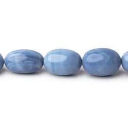 9x6-13x8mm Owyhee Blue Opal Plain Olive Beads 20 inch 44 pieces AA (ONLINE ORDER ONLY)