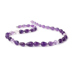 9x6-15x9mm Shaded Amethyst Faceted Tear Drop Beads 16 inch 36 pieces (ONLINE ORDER ONLY)