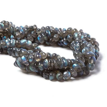 9x6-16x6mm Labradorite Side Drilled Plain Nugget Beads 16 inch 71 pieces (ONLINE ORDER ONLY)