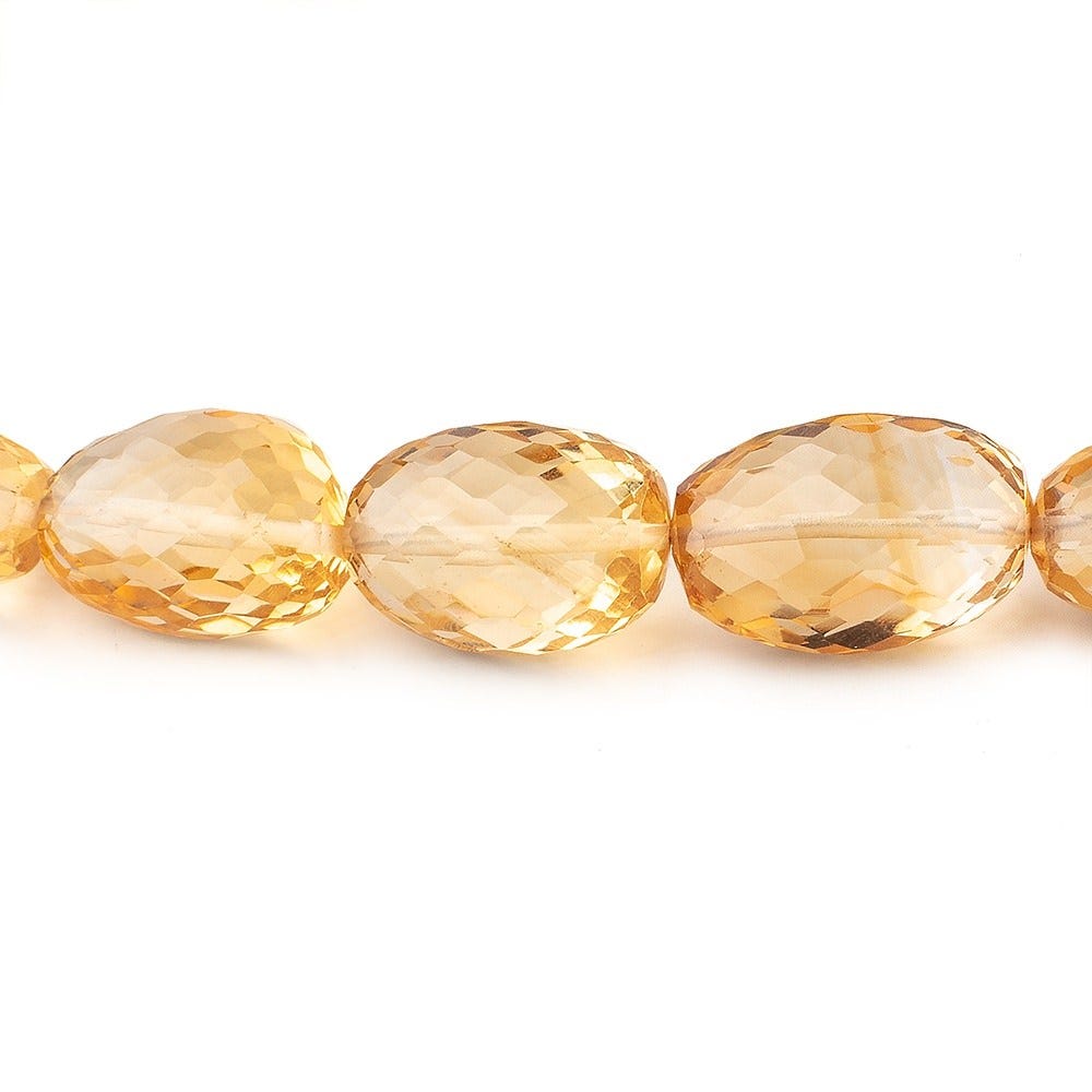 9x6-17x10mm Citrine Faceted Nugget Beads 15 inch 30 pieces (ONLINE ORDER ONLY)