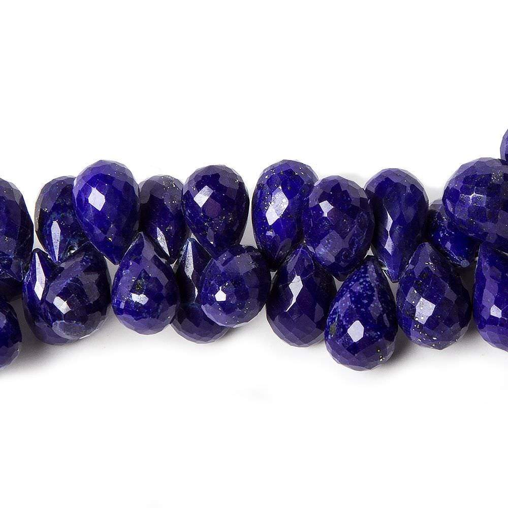 9x6mm Lapis Lazuli Beads Tear Drop Briolette 8 inch 83 pieces (ONLINE ORDER ONLY)