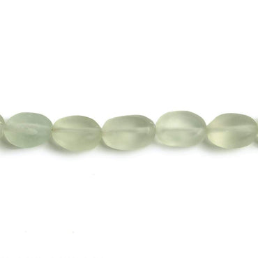 9x7-11x7mm Prasiolite straight drilled plain nugget beads 7.5 inch 20 pieces (ONLINE ORDER ONLY)