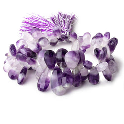 9x7-25x14mm Cape Amethyst Faceted Pear Beads 9 inch 64 pieces (ONLINE ORDER ONLY)