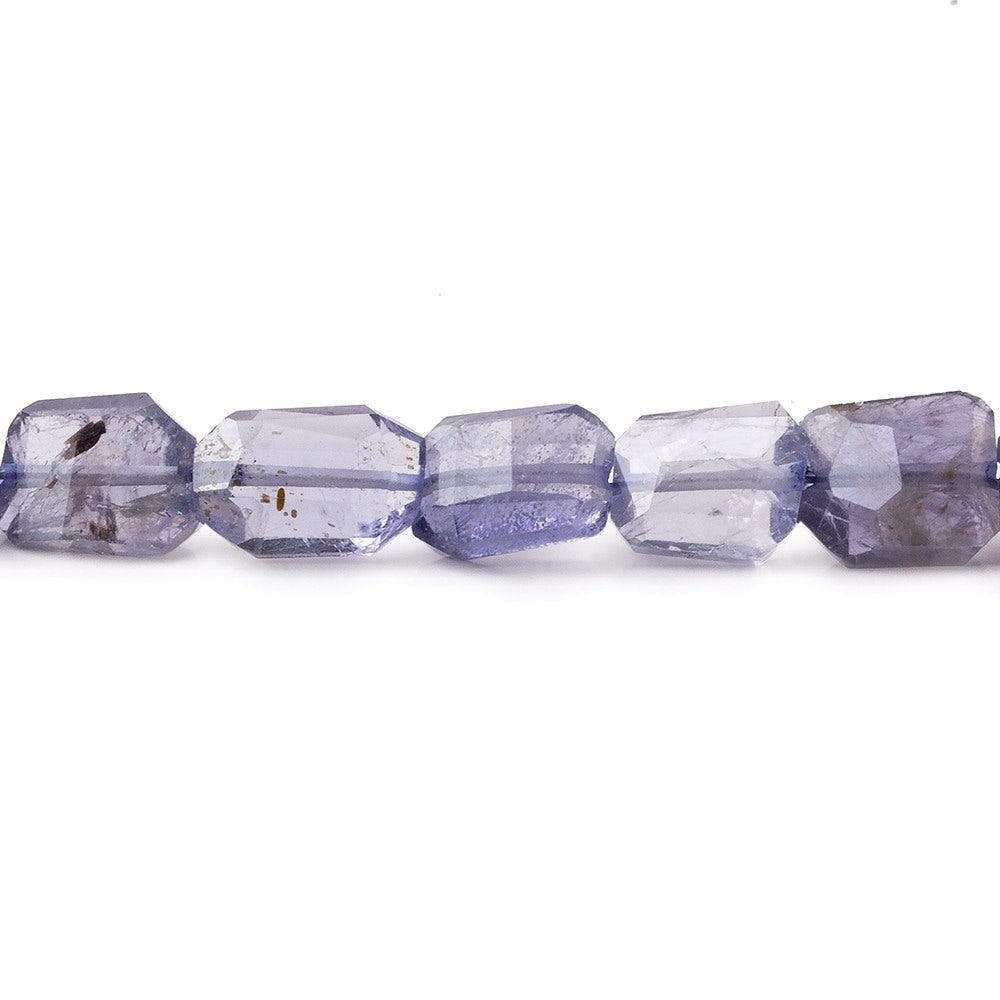 9x7mm Iolite Faceted Faceted Nuggets 8 inch 22 beads (ONLINE ORDER ONLY)