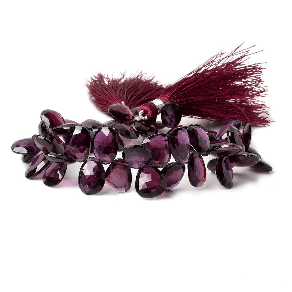9x8-11x8mm Rhodolite Garnet Faceted Free shapes 7.5 inch 50 beads AAA (ONLINE ORDER ONLY)