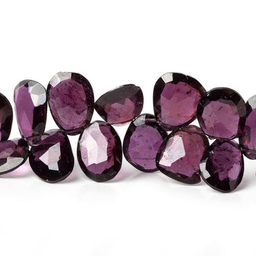 9x8-11x8mm Rhodolite Garnet Faceted Free shapes 7.5 inch 50 beads AAA (ONLINE ORDER ONLY)