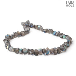 9x8-12x10mm Labradorite Plain Nugget 16 inch 41 Beads 1mm Hole (ONLINE ORDER ONLY)