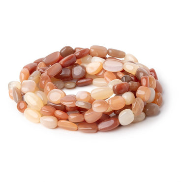 9x8-16x9mm Multi Color Moonstone Plain Nugget Beads 18 inch 36 pieces (ONLINE ORDER ONLY)