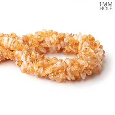 9x8-17x10mm Bi-Color Citrine Plain Nugget Beads 16 inch 63 pieces (ONLINE ORDER ONLY)