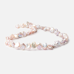 9x9-12x10mm Multi Color Keshi Freshwater Pearls 16 inch 43 pieces (ONLINE ORDER ONLY)
