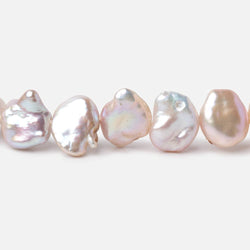 9x9-12x10mm Multi Color Keshi Freshwater Pearls 16 inch 43 pieces (ONLINE ORDER ONLY)