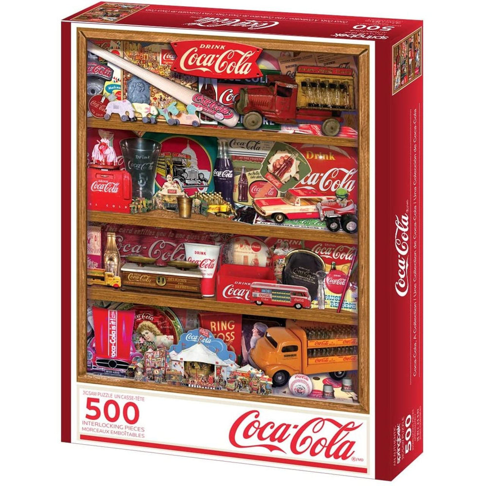 A Coca-Cola Collection 500 Piece Jigsaw Puzzle Springbok (ONLINE ORDER ONLY)