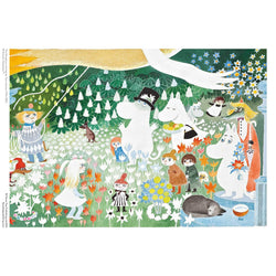 A Dangerous Journey Moomin 1000 Piece Jigsaw Puzzle Flame Tree