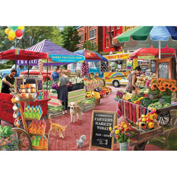 A Day at the Farmer's Market 104 Connecting Pieces Jigsaw Puzzle Eurographics (ONLINE ORDER ONLY)