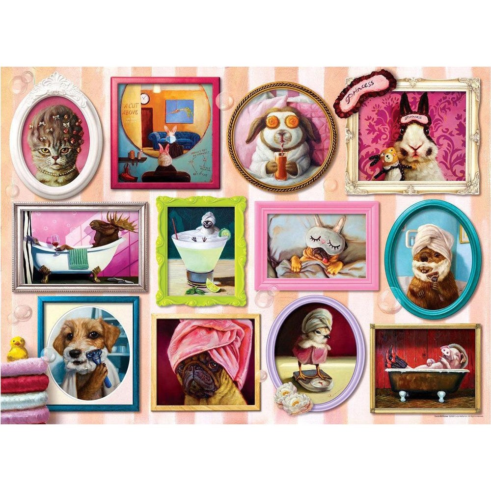 A Day at the Sap 500 Piece Jigsaw Puzzle Eurographics (ONLINE ORDER ONLY)