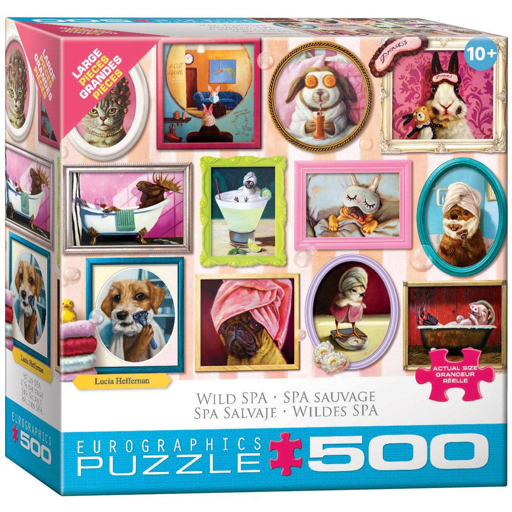 A Day at the Sap 500 Piece Jigsaw Puzzle Eurographics (ONLINE ORDER ONLY)