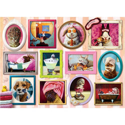 A Day at the Spa 500 Piece Jigsaw Puzzle Eurographics