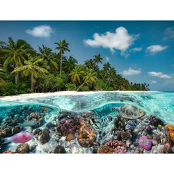 A Dive in Maldives 2000 Piece Jigsaw Puzzle Ravensburger