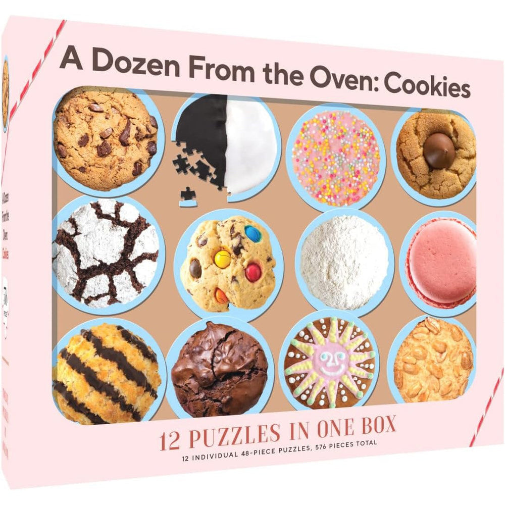 A Dozen From the Oven Cookies 576 Piece Jigsaw Puzzle Set Chronicle (ONLINE ORDER ONLY)