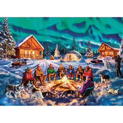A Night if Northern Lights 1000 Piece Jigsaw Puzzle Gibsons (ONLINE ORDER ONLY)