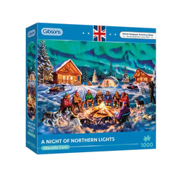 A Night if Northern Lights 1000 Piece Jigsaw Puzzle Gibsons (ONLINE ORDER ONLY)