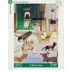 A Rainy Day by Adelina Lirius 500 Piece Jigsaw Puzzle NYPC