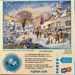 A Village in Winter Wonderland 1000 Piece Jigsaw Puzzle Sure Lox (ONLINE ORDER ONLY)