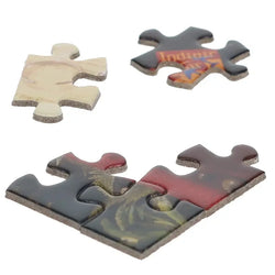 A is for Arson Set of 2 500 Piece Mystery Jigsaw Puzzles TDC