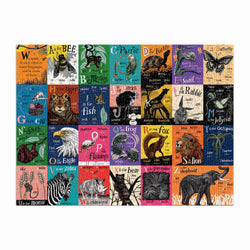 A is for Bee - An Alphabet in Translation 1000 Piece Jigsaw Puzzle Mudpuppy New (ONLINE ORDER ONLY)