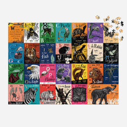 A is for Bee - An Alphabet in Translation 1000 Piece Jigsaw Puzzle Mudpuppy New (ONLINE ORDER ONLY)