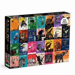 A is for Bee - An Alphabet in Translation 1000 Piece Jigsaw Puzzle Mudpuppy New (ONLINE ORDER ONLY)