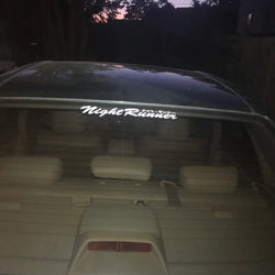 Night Runner Car Sticker Japanese Decals JDM Stand Drifts Racing Spirit Animated Body Shapes Decorated Vinyl Decals (ONLINE ORDER ONLY)