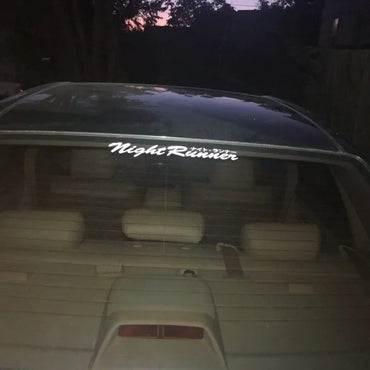 Night Runner Car Sticker Japanese Decals JDM Stand Drifts Racing Spirit Animated Body Shapes Decorated Vinyl Decals (ONLINE ORDER ONLY)