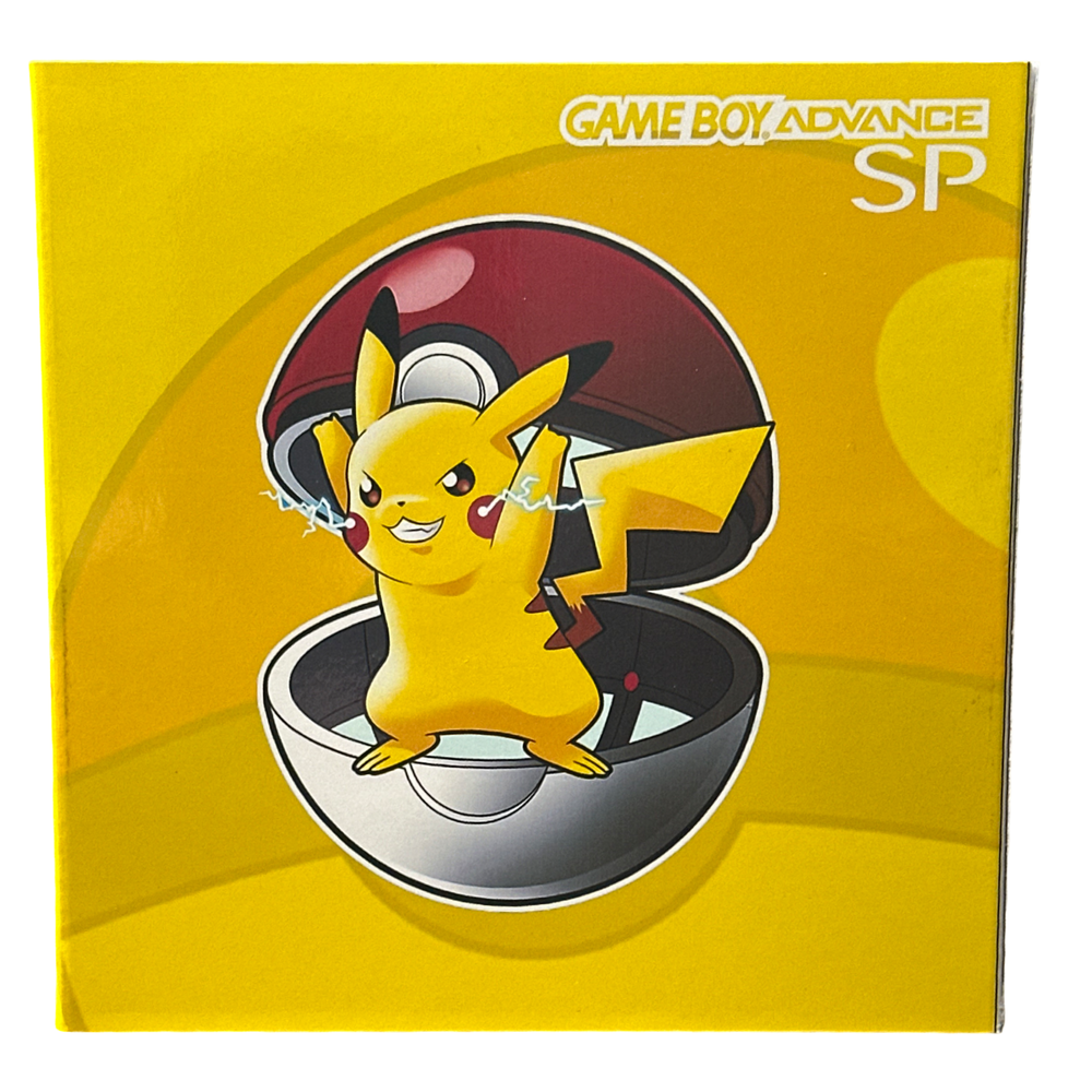 Modded Pikachu Gameboy Advance SP Console (ONLINE ORDER ONLY)