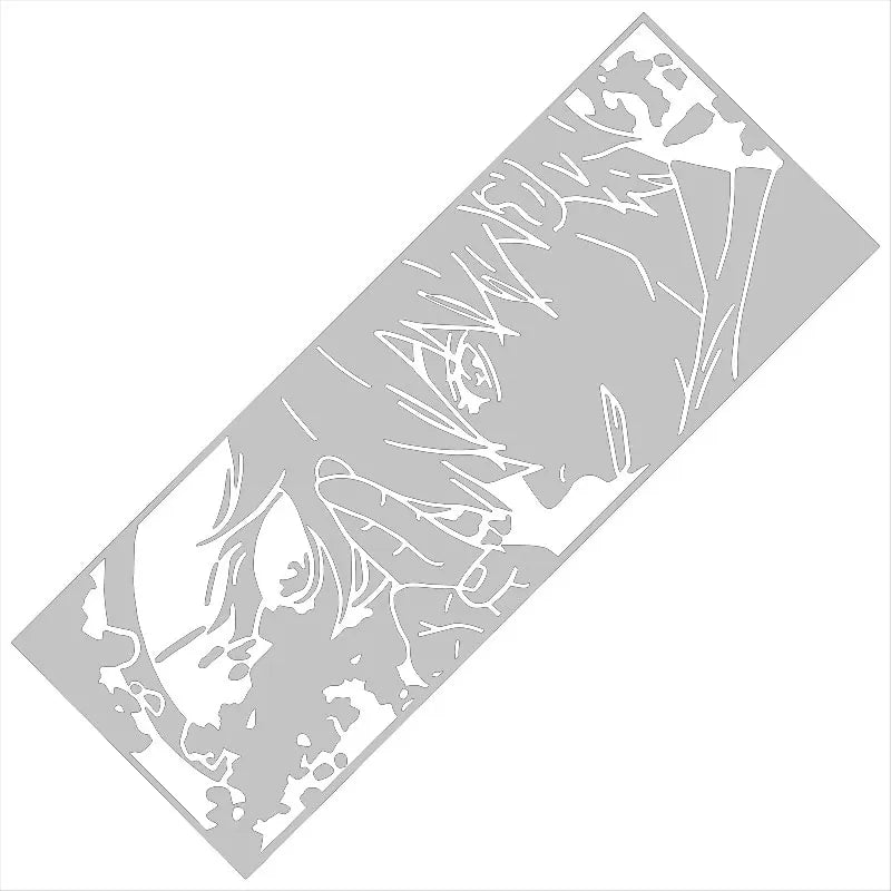 Cartoo Car Sticker My Domain Anime Stickers Personality Decoration Laptop Computer Auto Parts Bumper Window PVC Vinyl Decals (ONLINE ORDER ONLY)