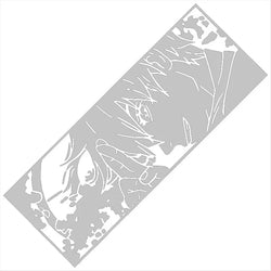 Cartoo Car Sticker My Domain Anime Stickers Personality Decoration Laptop Computer Auto Parts Bumper Window PVC Vinyl Decals (ONLINE ORDER ONLY)