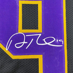 Framed Facsimile Autographed Adam Thielen Minnesota 35x39 State Black Reprint Laser Auto College Football Jersey Size Men's XL (ONLINE ORDER ONLY)