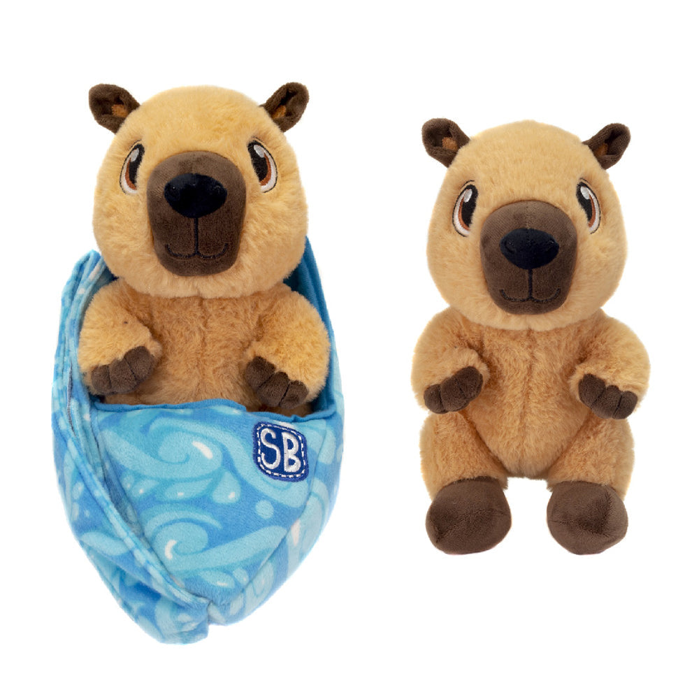 Fiesta: Swaddle Babies - 9.5 inch Cuddle Capybara in Sling (ONLINE ORDER ONLY)