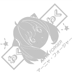 ᗩnya Førger | Spy×Family Car Sticker Personalized Window Decoration PVC Die Cutting Anime Beautiful Girl Stickers Vinyl Decals (ONLINE ORDER ONLY)