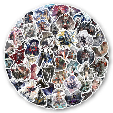 10/30/60PCS Game Arknights Stickers Graffiti Decals Kids Toy DIY Laptop Phone Suitcase Fridge Notebook Cartoon Sticker Wholesale (ONLINE ORDER ONLY)