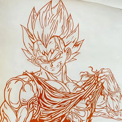 Big Anime Car Sticker Whole Body Car Customization For Side Decorate Exterior Accessories Waterproof PVC Vinyl Decals (ONLINE ORDER ONLY)